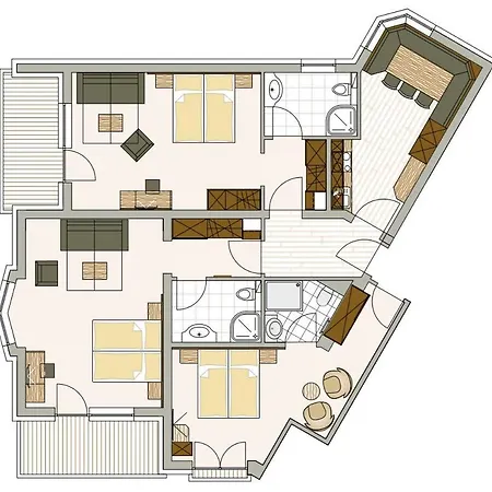 Residenz Allegra 3* Ζόλντεν