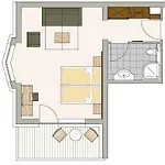 Ξενοδοχείο με διαμερίσματα Residenz Allegra 3*