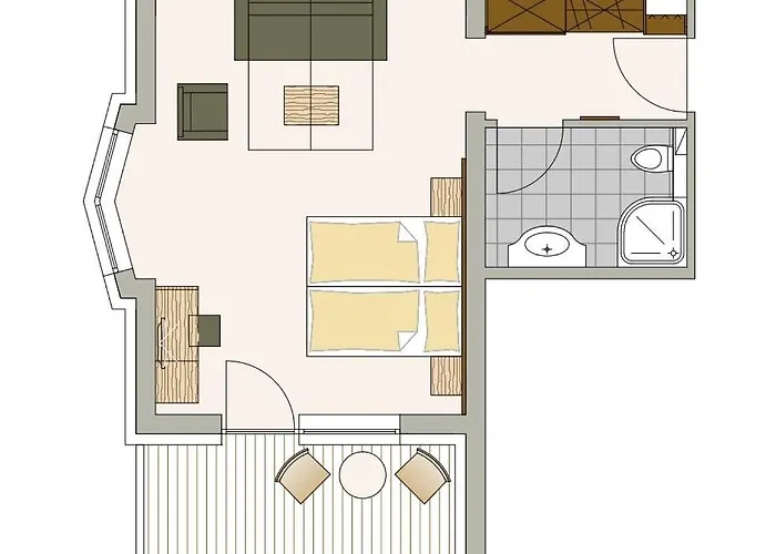 شقة فندقية Residenz Allegra 3*